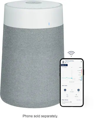Blueair - Blue Pure 511i Max 1138 sq ft HEPASilent Small Room Bedroom Air Purifier