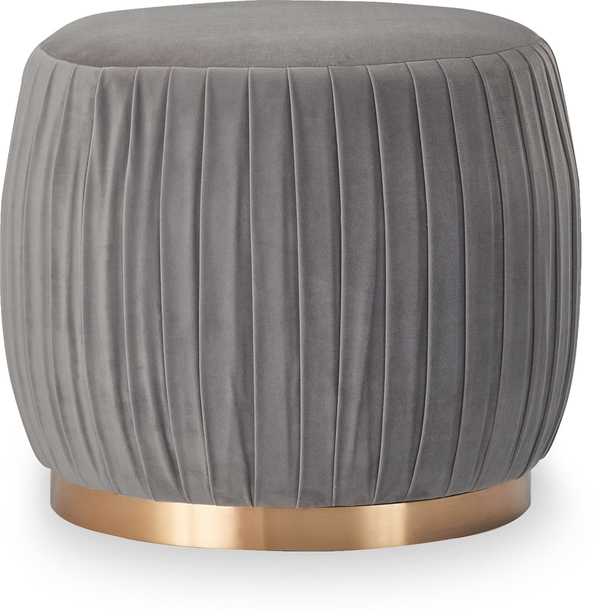 Adore Decor - Jolie Ottoman - Gray