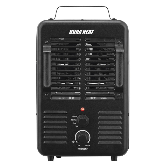 DURA HEAT  
1500W 1300W FAN OFF LOW HIGH THERMOSTAT