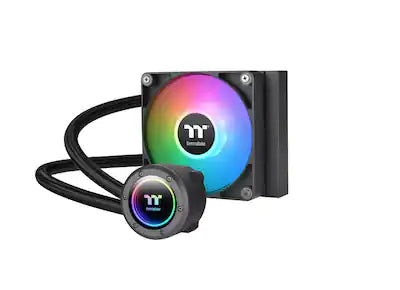 Thermaltake - TH120 ARGB Sync V2 120mm Radiator AIO CPU Liquid Cooler with Mirror Rotating Cap Design