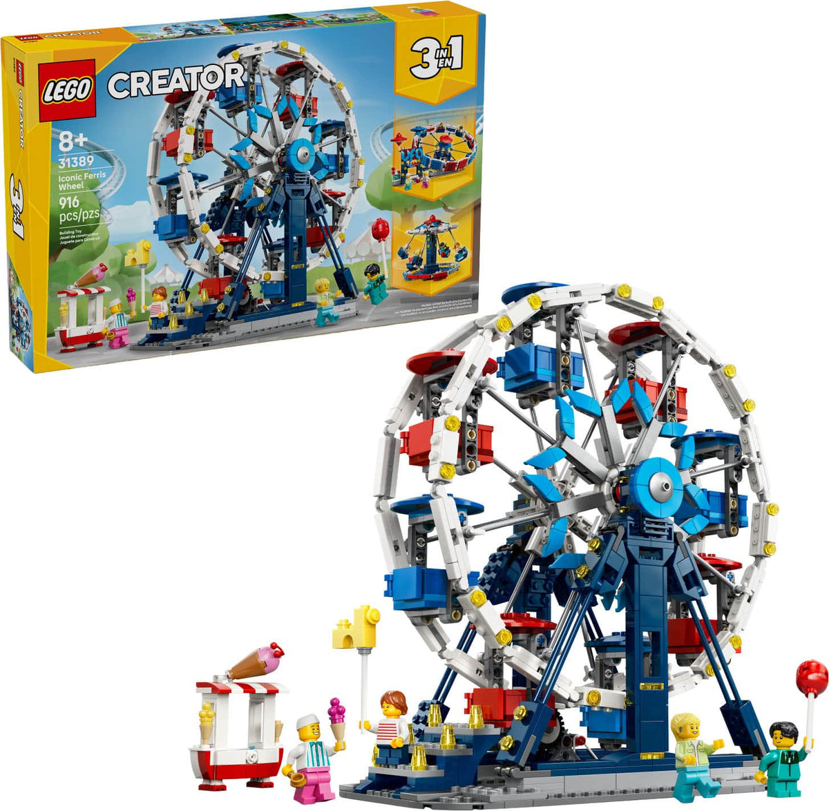 LEGO - Creator 3 in 1 Iconic Ferris Wheel 31389