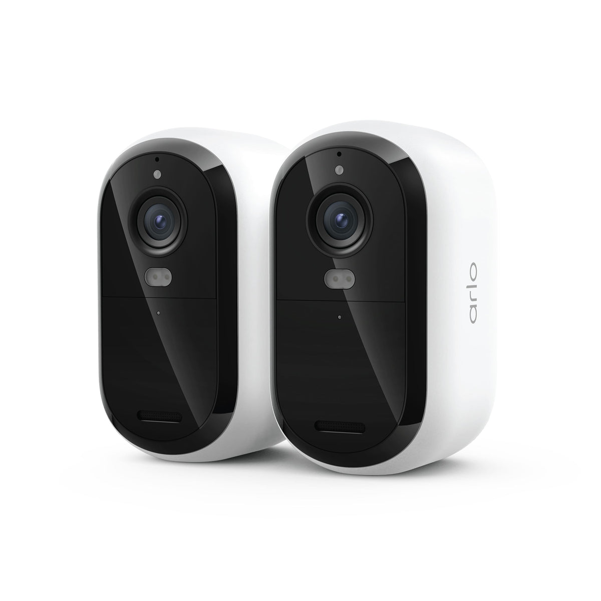 Arlo - Essential Outdoor Security Camera 2K (3rd Gen) - Wireless, Rechargeable, 2-Cam - White