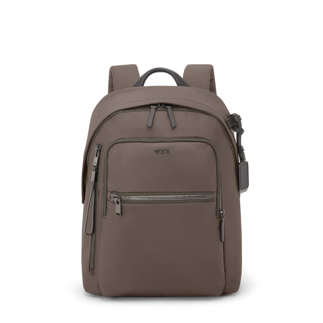 Front. TUMI - Voyageur Halsey Backpack - Mink.