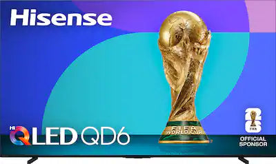 Hisense - 100" Class QD6 Series Hi-QLED 4K UHD HDR Smart Fire TV (2025)