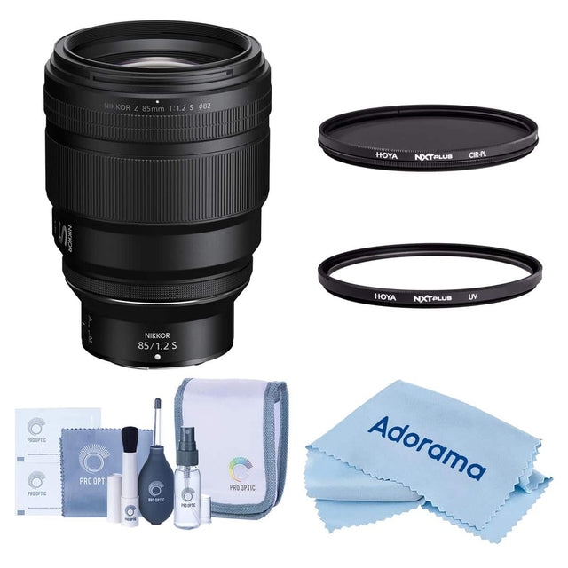 NIKKOR Z 85mm 1:1.2 S p82  
HOYA NXTPLUB CIR-PL  
NIKKOR HOYA NXTPLUB UV  
NIKKOR 85/1.2 / S P  
OPTI Pi OF M PRO OPTI S PROSPTIC HPE PRO OPTIC  
Adorama