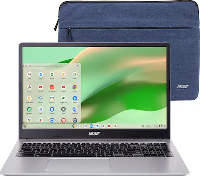 Acer - Chromebook 315 - 15.6" Full HD Laptop - Intel Celeron N4500 - 4GB LPDDR4X - 64GB eMMC - Protective Sleeve –