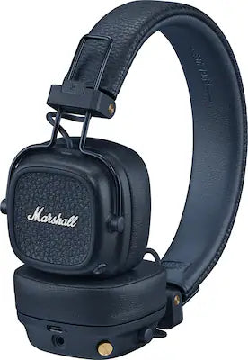 Marshall - Major V Wireless On-Ear Bluetooth Headphones with Lightweight Foldable Design and Microphone for Calls