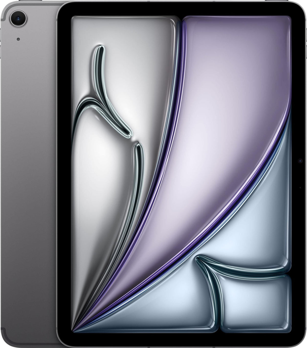 Apple - 11-inch iPad Air M4 chip Wi-Fi + Cellular 256GB - Space Gray (Unlocked)