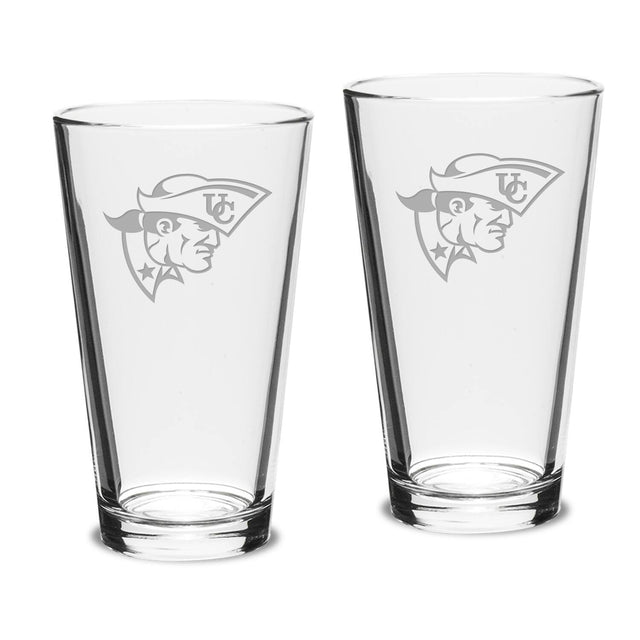 Front. Jardine - Cumberlands Patriots 16oz. 2-Piece Classic Pub Glass Set - Multicolor.