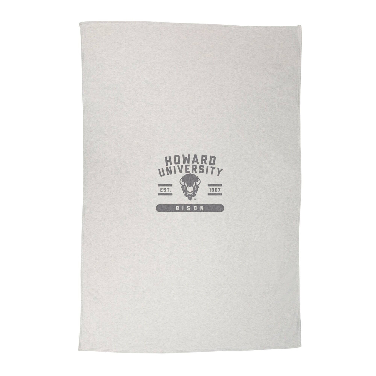 Logo Brands - Howard Bison 54'' x 84'' Sweatshirt Blanket - Multicolor