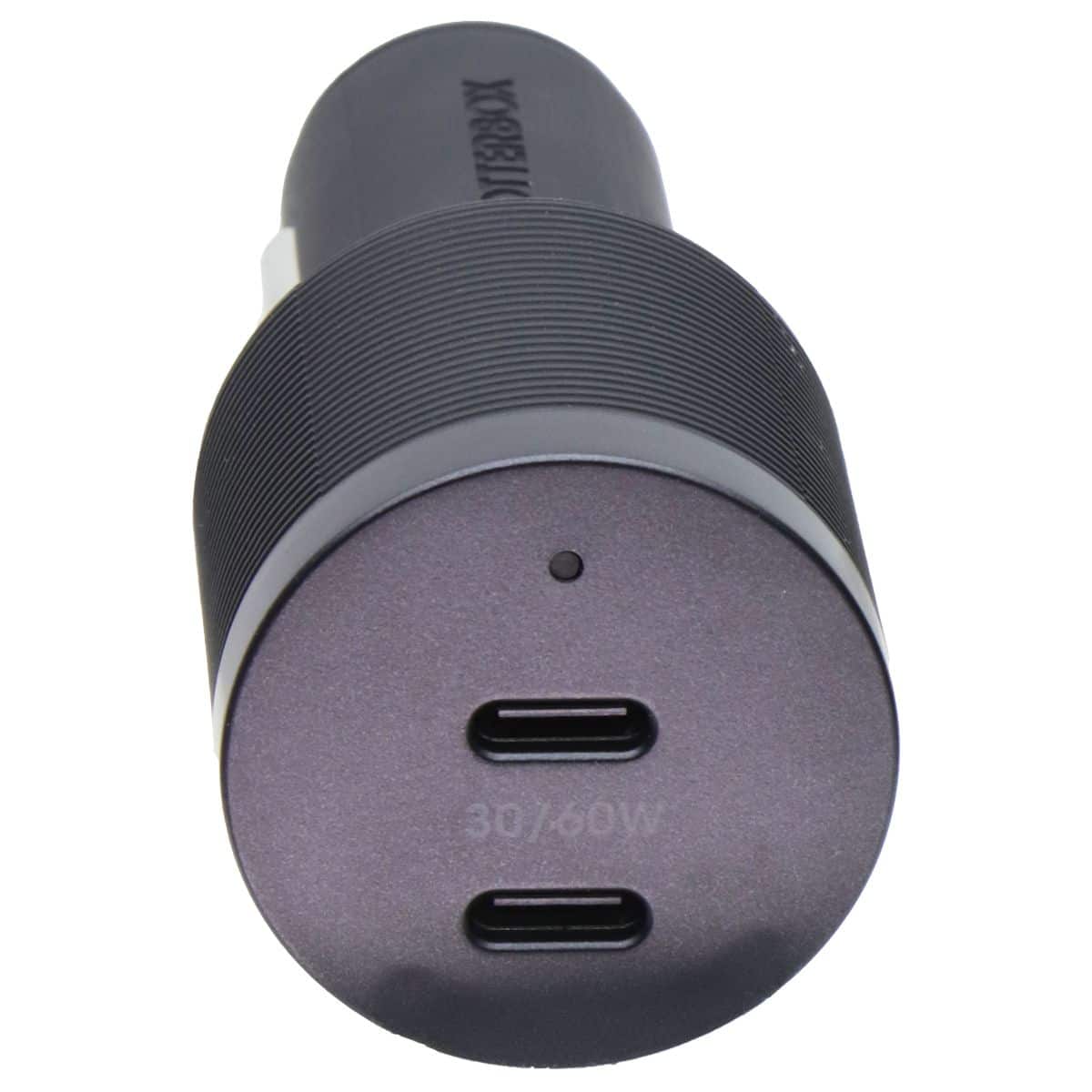 OtterBox - Premium Pro Dual Port USB-C Fast Charge Car Charger - 60W - Black