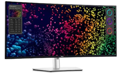 Dell - UltraSharp U4025QW 39.7" Curved 5K2K WUHD LED Monitor