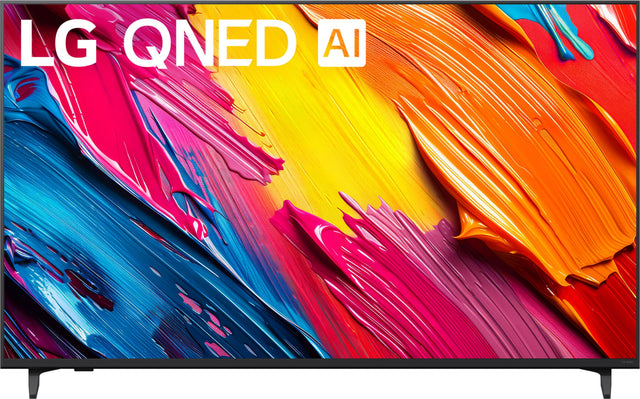 Front. LG - 55" Class 70A Series QNED AI 4K UHD Smart webOS TV (2025).