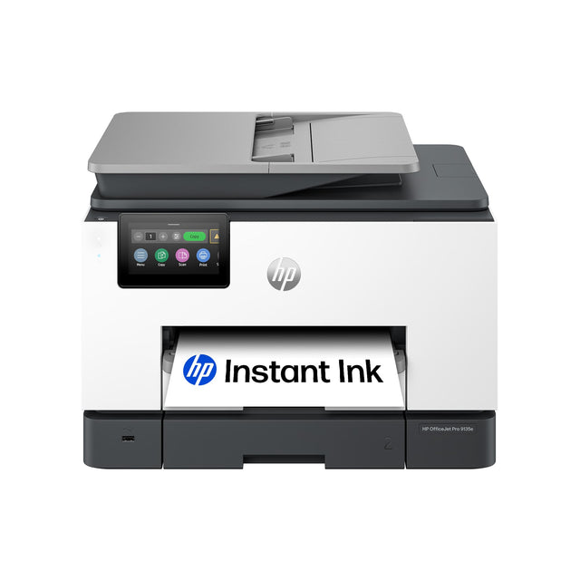 F - Lepy - P - o EL - hp Instant Ink e FuRC 2 fficadiot Prs 913%m

Corrected text:
F - Lepy - P - o EL - hp Instant Ink e FuRC 2 fficadiot Prs 913%m

The image shows an HP OfficeJet Pro 9135e printer with the text "hp Instant Ink" on it.