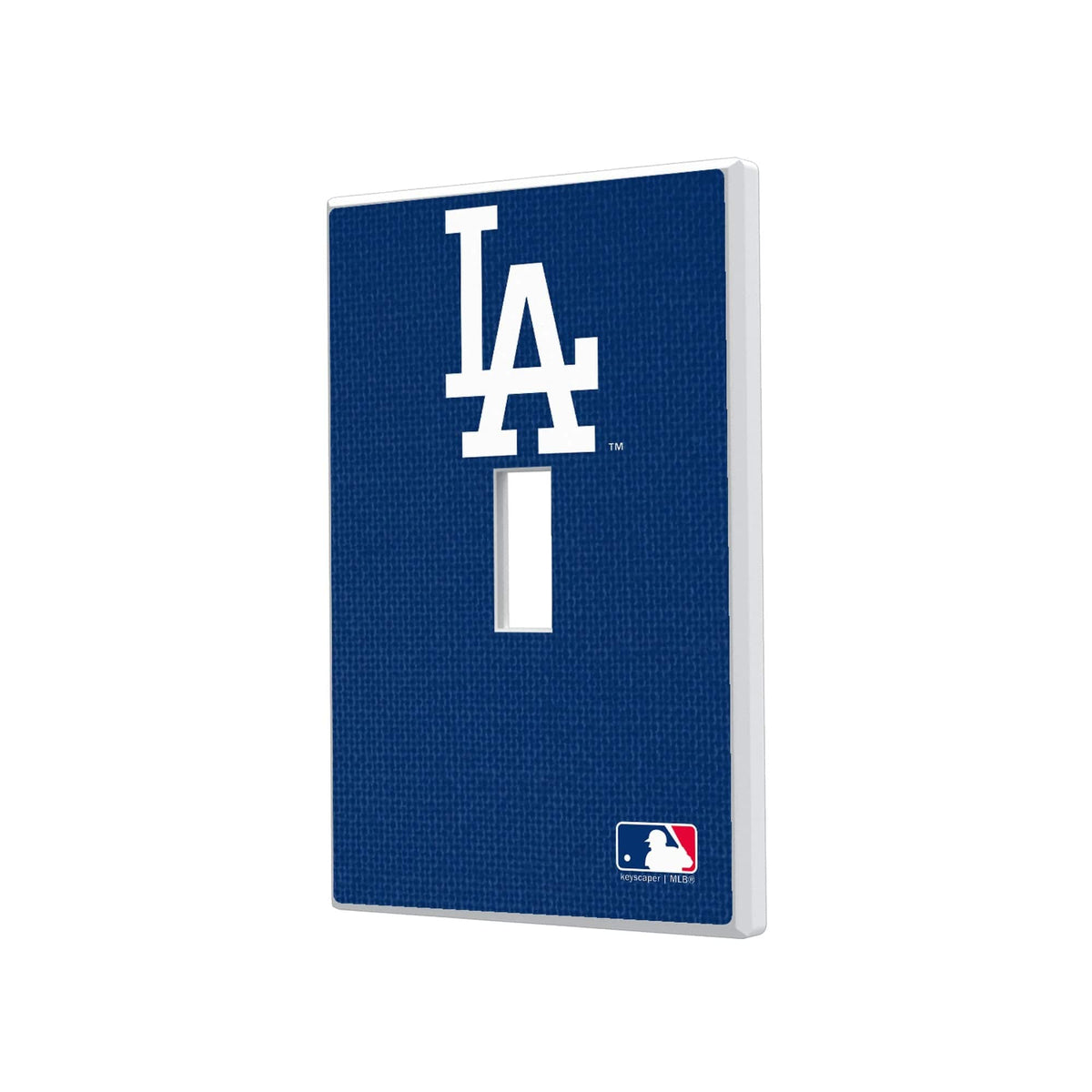 Keyscaper - Los Angeles Dodgers Solid Single Toggle Light Switch Plate - Multicolor
