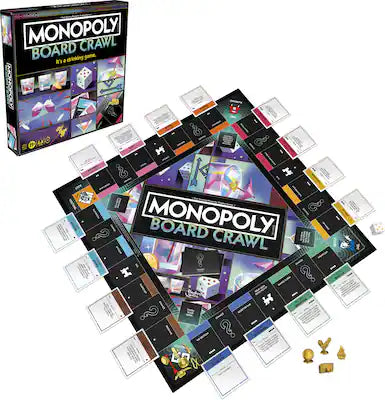 Hasbro - Monopoly: Board Crawl - Adult Party Game - GAMES (MISC)