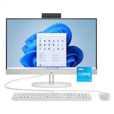 HP - 23.8" Full HD Touch-Screen All-in-One - Intel Core i3 N300 2023 - 8GB Memory - 512GB SSD