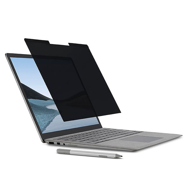 Front. Kensington - MagPro Elite Magnetic Privacy Screen for MicroSoft Surface Laptop 13.5" - Black.