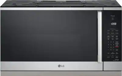 LG - 2.1 Cu. Ft. Over-The-Range Smart Microwave with Sensor Cooking and EasyClean