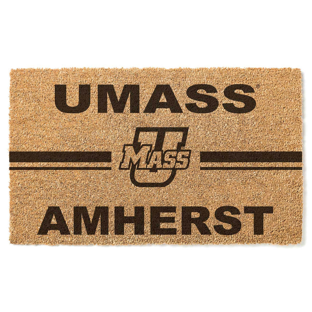 Jardine - UMass Minutemen 18'' x 34'' Team Logo Doormat - Brown