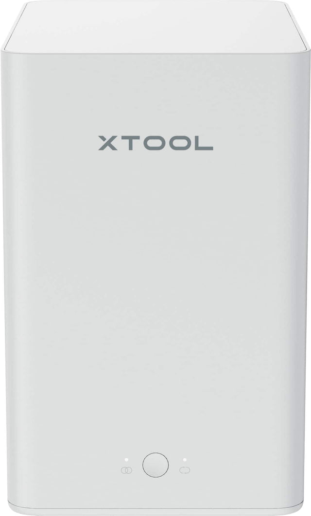 Front. xTool - Desktop Purifier - White.