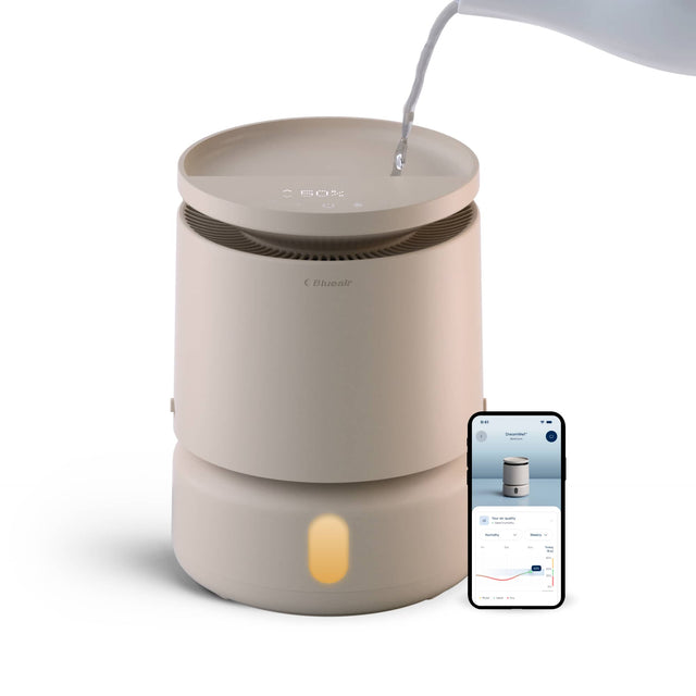 Blueair

DreamAir™

Your air of quality
- Smart humidity
- Weekly

Humidity
- Air
- Soil
- Food
- Health

Air quality
- 50%