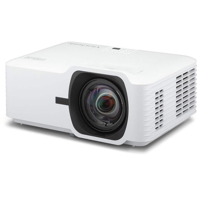 Front. ViewSonic - ViewSonic LSD400HD-ST Full HD Short Throw Laser DLP Projector, White - White.