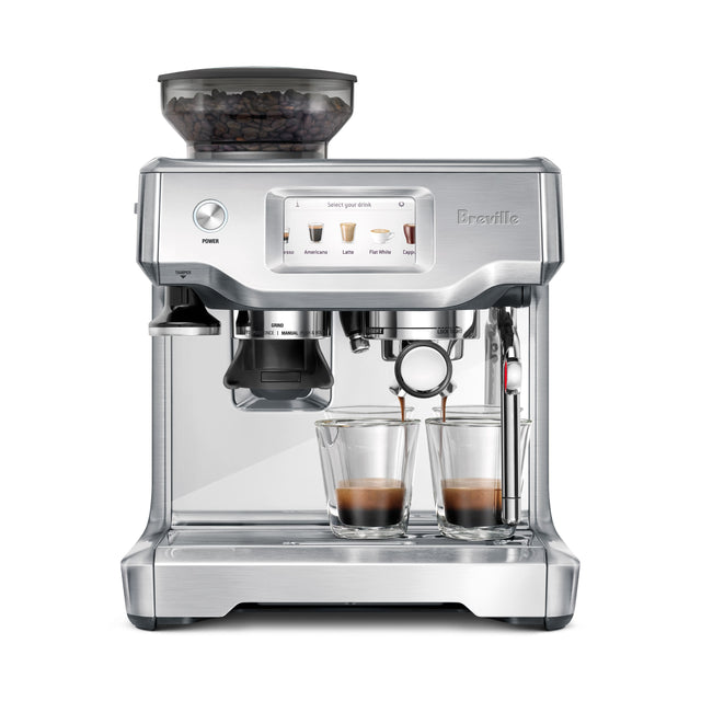 i Select your drink Breville POWER - amarizano Lama The WUN Copon TAMO - - PNES - MAMIAL 041 C.E LOOE TEAT DCE
