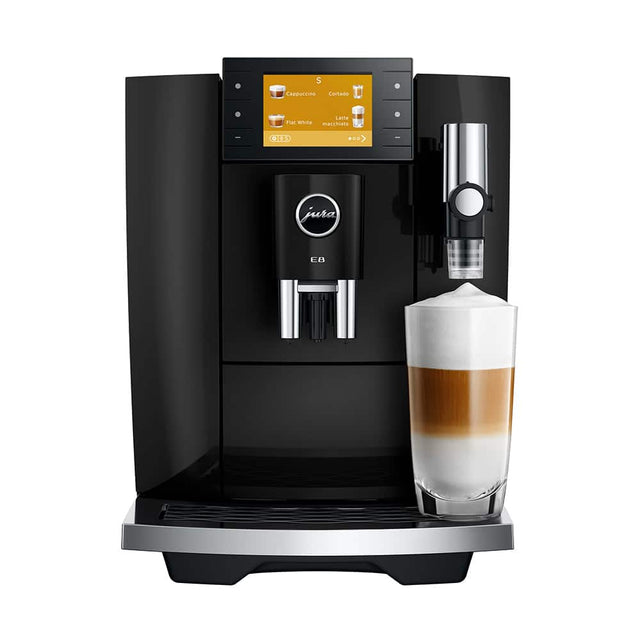 Cappuccino Cortado  
Latte Flat White macchiato  
Jura  
E8