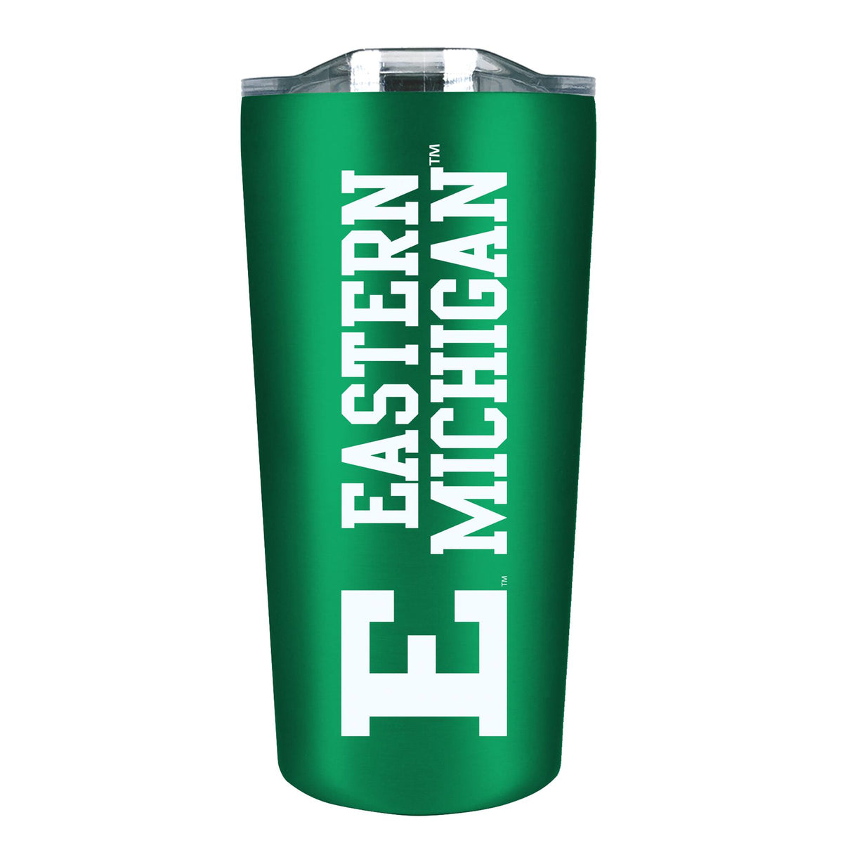 The Fanatic Group - Eastern Michigan Eagles 18oz. Stainless Steel Soft Touch Tumbler - Multicolor
