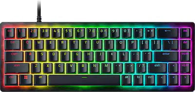 Razer - Huntsman V3 8KHz Mini 65% Wired Hall Effect Magnetic Linear Switch Gaming Keyboard with Rapid Trigger