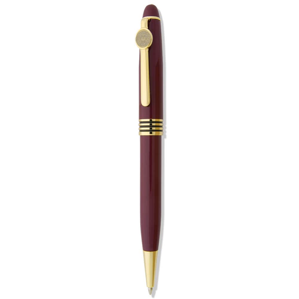 Jardine - Hobart & William Smith Colleges Ballpoint Pen - Burgundy