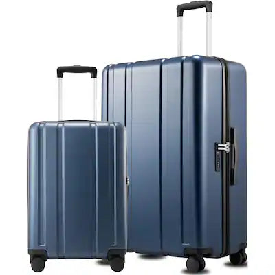 LUGGEX - 20"/28" 2-Piece Luggage Set L2 PC Hardside Suitcase with Spinner Wheels and TSA Lock - EX-Core