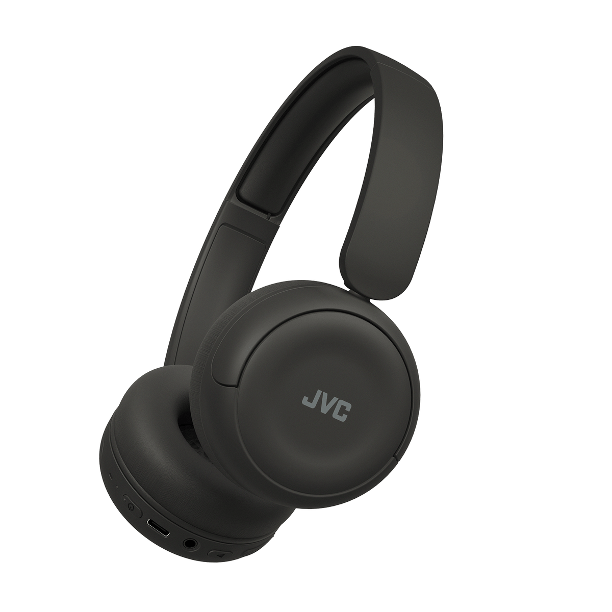 JVC - On-Ear Wireless Headphones with Bluetooth 5.3 HAS59WB - Black