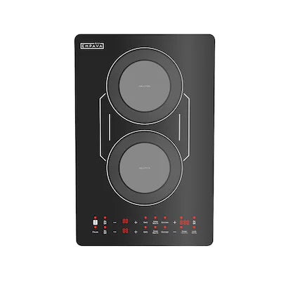 Empava - 12 in. Portable 2 Burners Induction Cooktop Countertop Stove