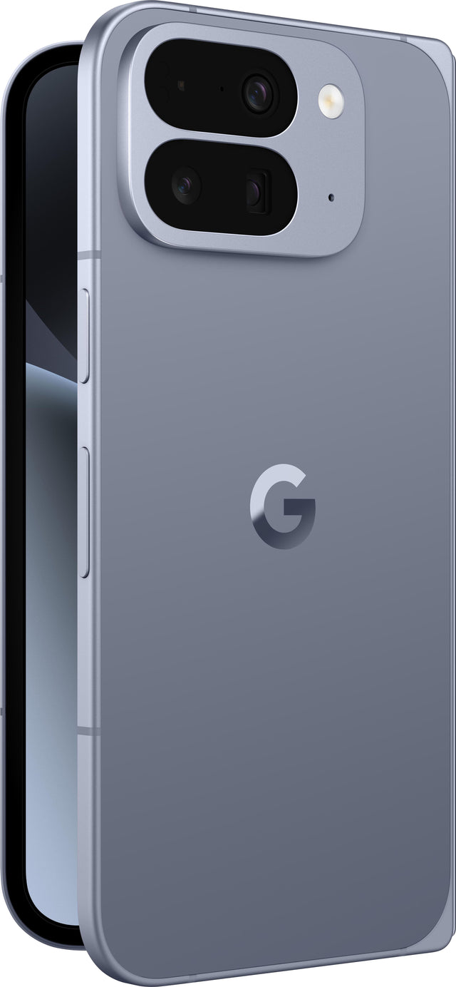 Front. Google - Pixel 10 Pro Fold 256GB (Unlocked) - Moonstone.