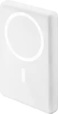 Best Buy essentials™ - 5,000mAh Magnetic Wireless Portable Charger for iPhone and Most USB-C Devices