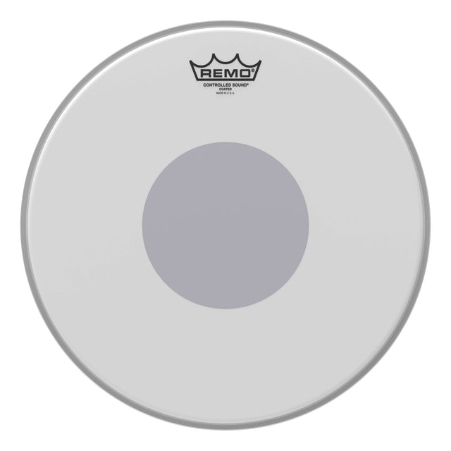 REMO CONTROLLED SOUND  
COATED  
MADE IN U.S.A.  
REMO  
CONTROLLED SOUND*  
COATED  
MADE IN U.S.A.