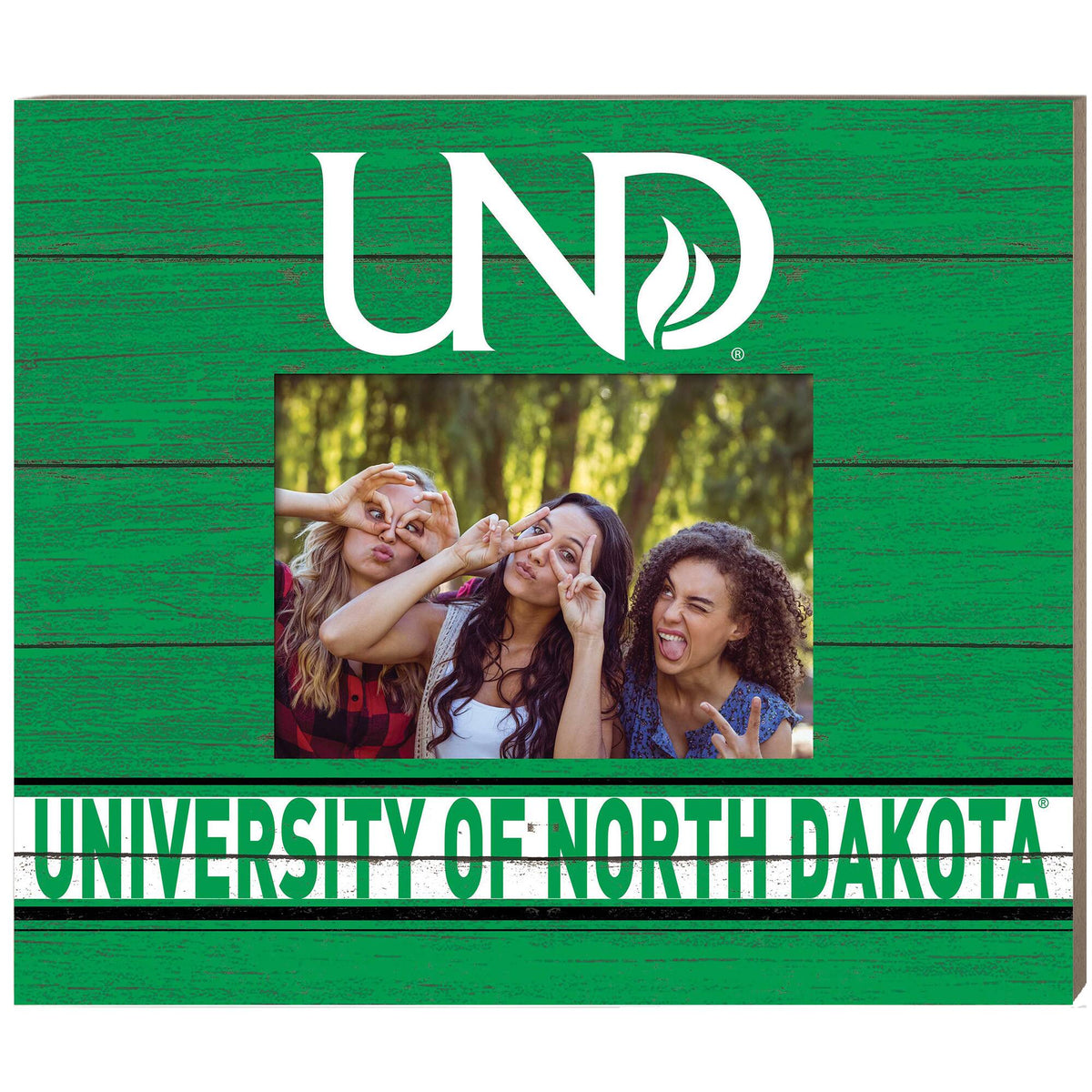 Jardine - North Dakota 11'' x 13'' Team Spirit Scholastic Picture Frame - Green