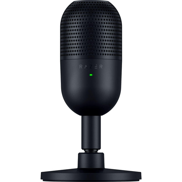 Front. Razer - Seiren V3 Mini Wired Ultra-compact Condenser USB Microphone - Black.