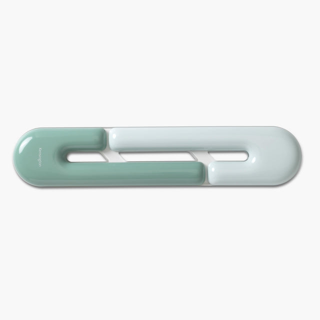 Front. Kensington - DUO Gel Keyboard Wrist Rest with Loop Design, Ergonomic Comfort Support - Green.