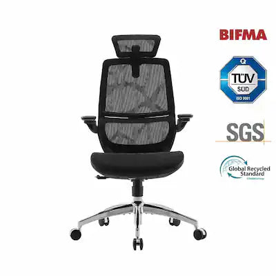 SIHOO - M59AS Ergonomic Office Chair, Computer Chair with 3D Armrests, Dual Back Lumbar Support Desk Chair for Home Office