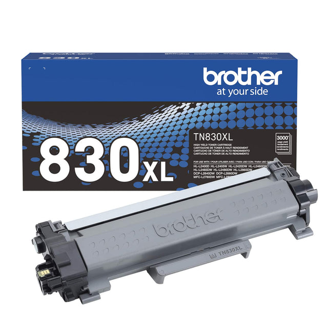 brother at your side TN830XL HIGH YIELD TONER CARTRIDGE CARTOLCHE CE PONEn A AUT HENUEMENT CARTUCHO D TONER da ALTO ENOMENTO CARTUI - Icon d ALTO ENIMENTO 830, XL MFC-L2780DW nun HL-L2400D WCHBNLJ-JH DOP-LIXHCOW LSE WIH HL-L2400W POUR WOORNEJ-JH MFC-LOW OCP-L2660DW UILIEn HL-L24200W AMBO HL-L2865DW PARA CAIU CoRL HIL-L2460LTY PAA -o CO brother  TN830XL 3000 - yke -  - XL 11