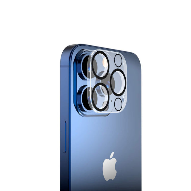 Front. Mybat Pro - MyBat Pro Tempered Glass Lens Protector (2.5D) for Apple iPhone 15 Pro Max (6.7) / 15 Pro (6.1) - Clear - Clear.