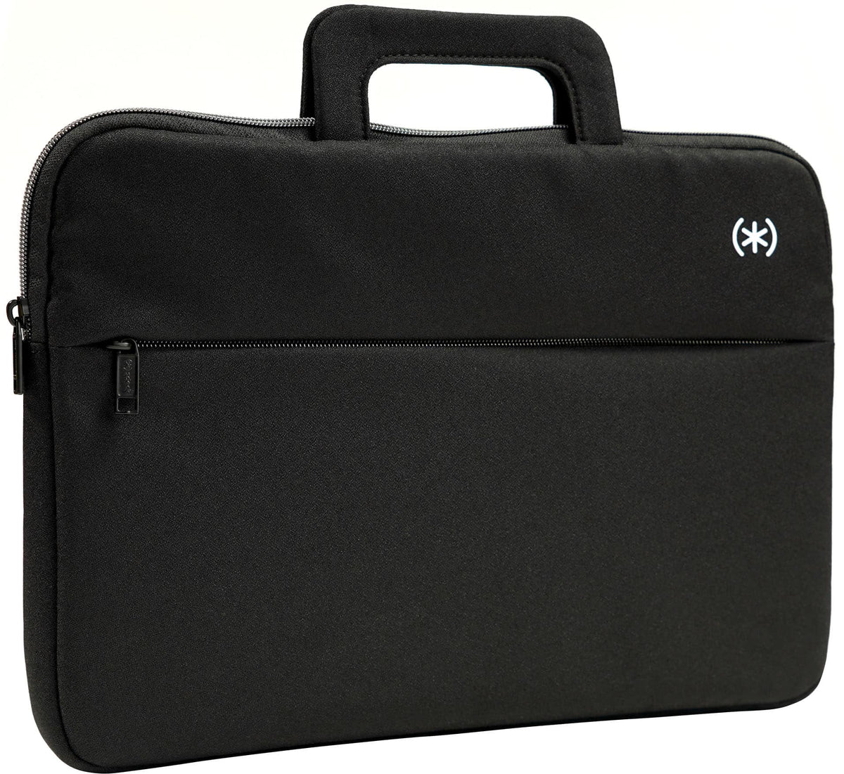 Speck - Transfer Pro Pocket Protective Sleeve with Handle Universal 13"-14" for MacBook computers, laptops and tablets - Black/White