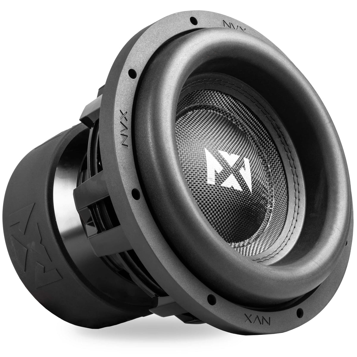NVX - XCW122 2000W RMS XC-Series 12" Dual 2-Ohm SPL Car Subwoofer - Black