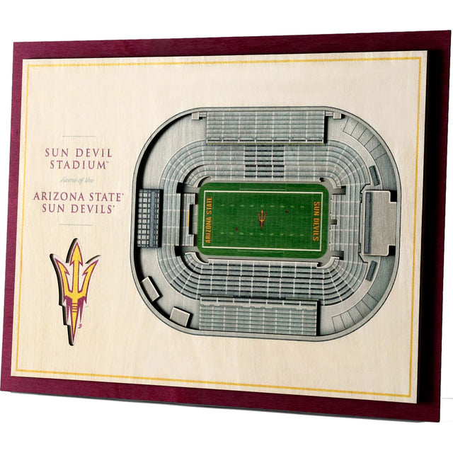 SUN DEVIL STADIUM  
Home of the  
ARIZONA STATE' SUN DEVILS'  

ARIZONA STATE  
SUN DEVILS