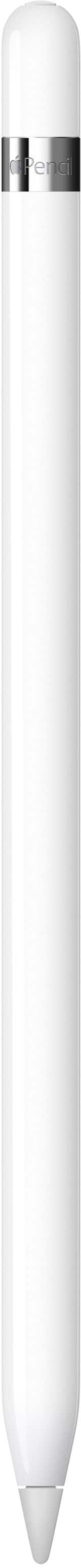 Front. Apple - Pencil (1st Generation) with USB-C to Pencil Adapter - White.