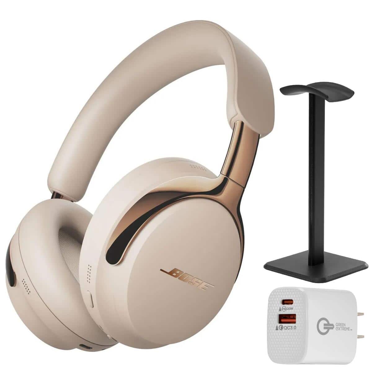 Bundle - Bose - QuietComfort Ultra 2nd Gen Wireless ANC Over-Ear Headphone