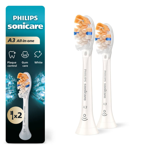 PHILIPS sonicare A3 All-in-one  
Plaque control  
Gum care  
White  

1x2  

PHILIPS sonicare A3